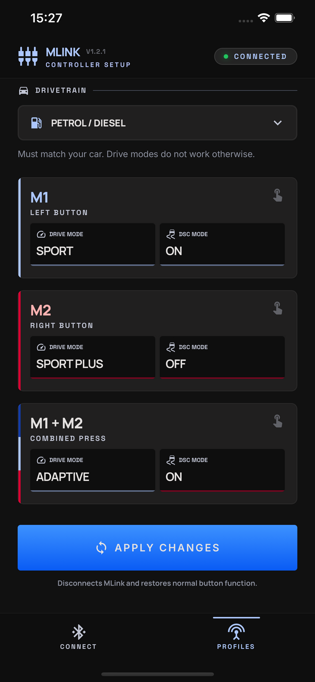 MLink Setup app