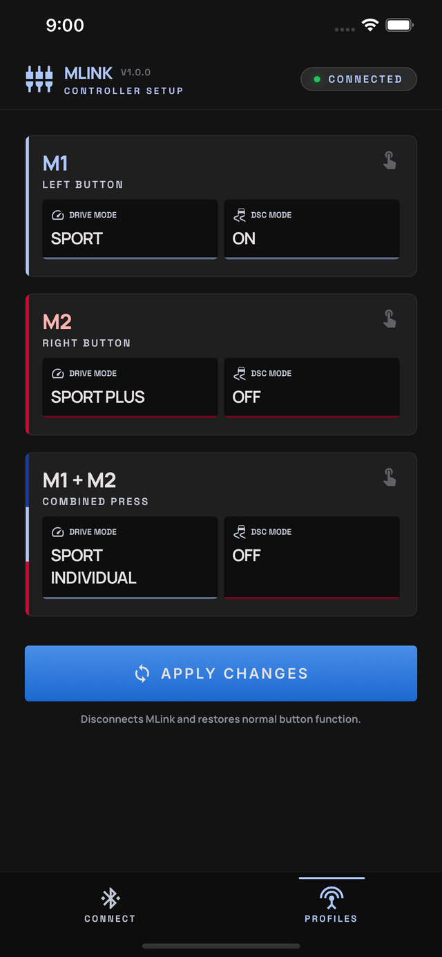 MLink Setup app